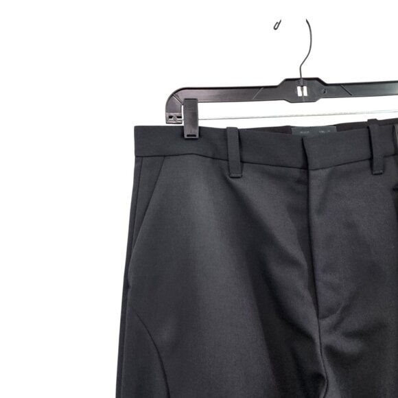 Heliot Emil Men's Solid Wool Blend Layered Robur Tailored Trousers - 50 - Picture 2 of 9